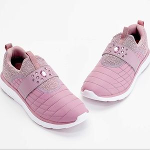 NWOT Vionic Embellished Mesh Slip-On Sneaker - Dianne